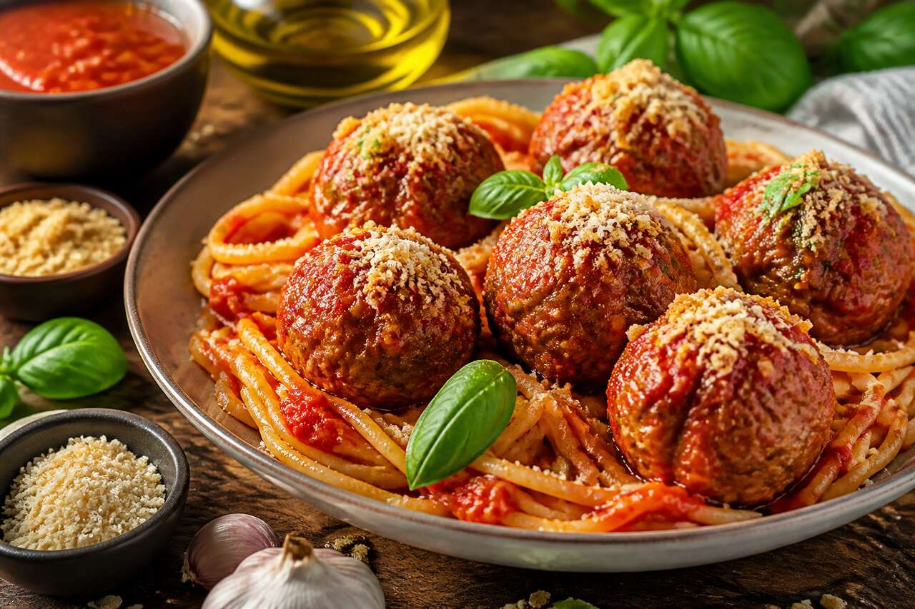 Recette de boulettes de bœuf bolo balls maison