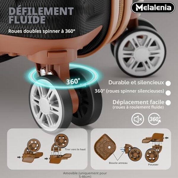 Découvrez notre test complet de l'ensemble de valises rigides Melalenia 7 pièces : qualité, durabilité et rapport qualité-prix analysés en détail.