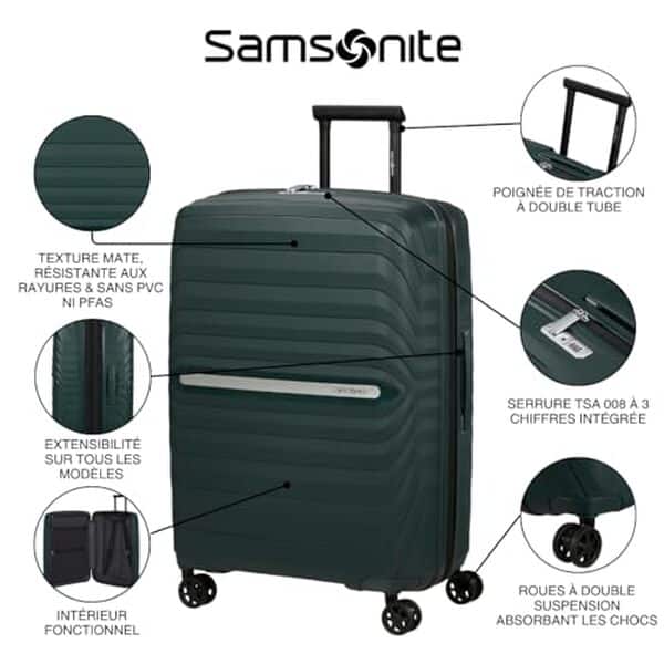 Découvrez notre test détaillé de la valise Samsonite Neo Flux XL extensible 81 cm : capacité, légèreté et durabilité pour vos longs voyages. 
