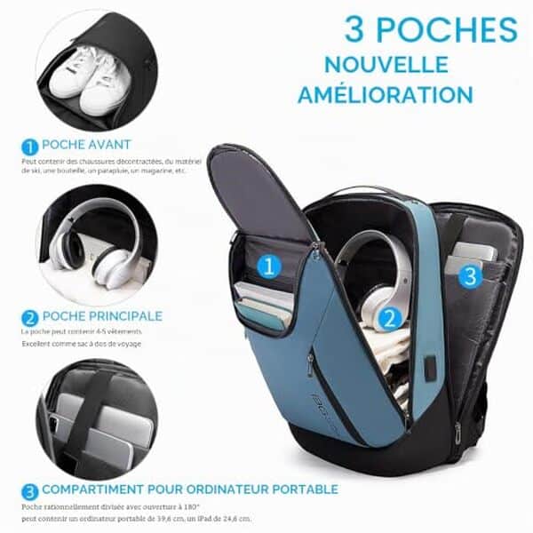 Découvrez notre test complet du sac à dos intelligent étanche Bange pour ordinateur portable : design innovant, protection maximale et fonctionnalités pratiques pour les professionnels en déplacement.