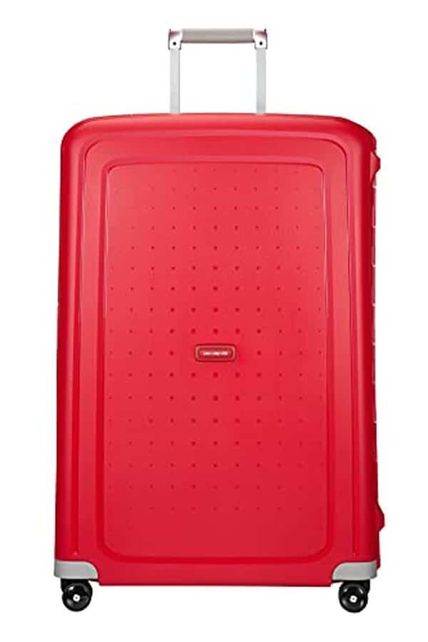 Découvrez notre test complet de la valise Samsonite S'Cure Spinner XL rouge : robustesse, design et performance pour vos voyages.