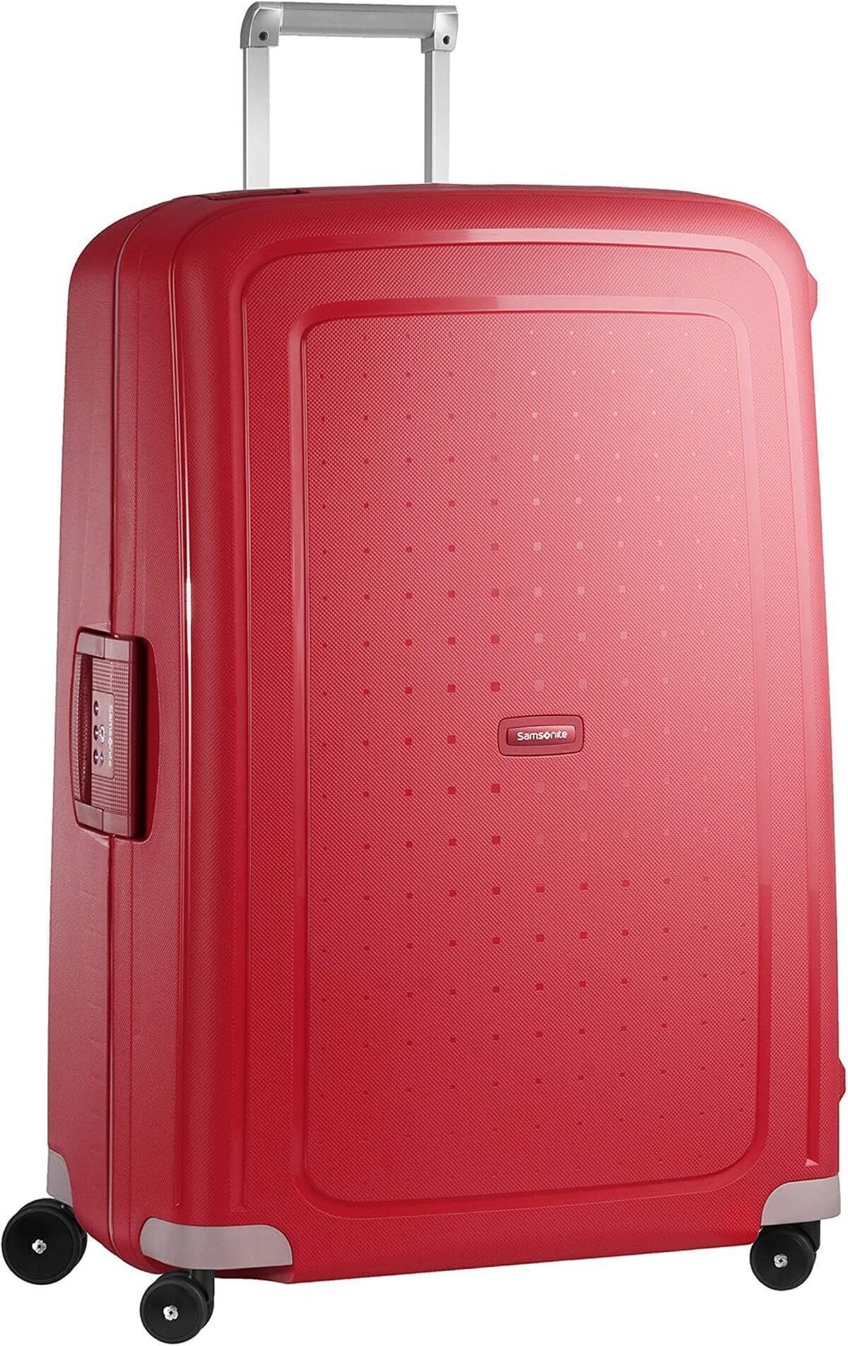 Test de la valise Samsonite S'Cure Spinner XL rouge