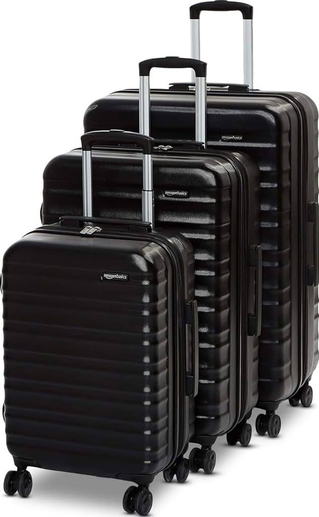 Test des valises rigides Amazon Basics : robustesse et légèreté