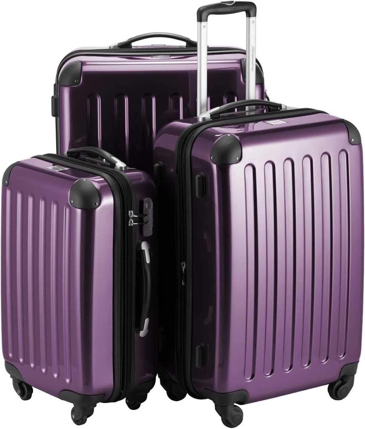 Test du set de valises Hauptstadtkoffer Alex : pratique et robuste en voyage