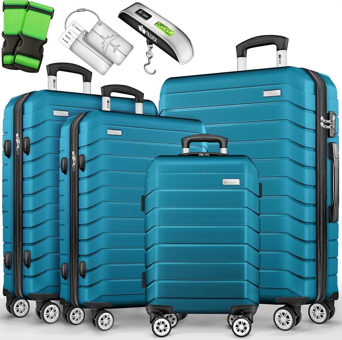 Test du set de valises tillvex : praticité et sécurité en voyage