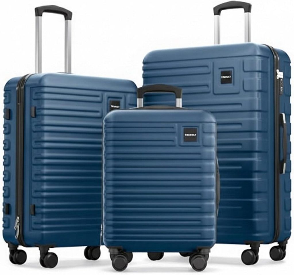 Test du set de valises Travely : robustesse en polycarbonate avec serrures TSA