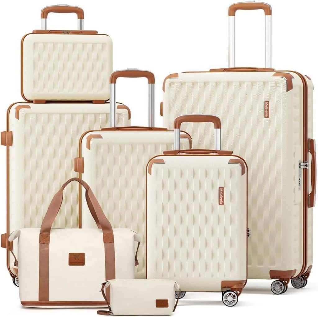 Test : ensemble de valises rigides Melalenia 7 pièces