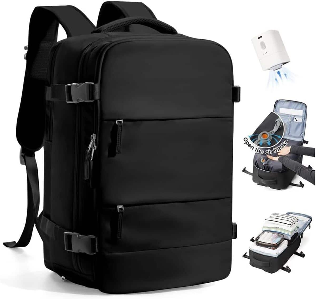 Test : sac à dos SZLX avec système sous vide pour voyage