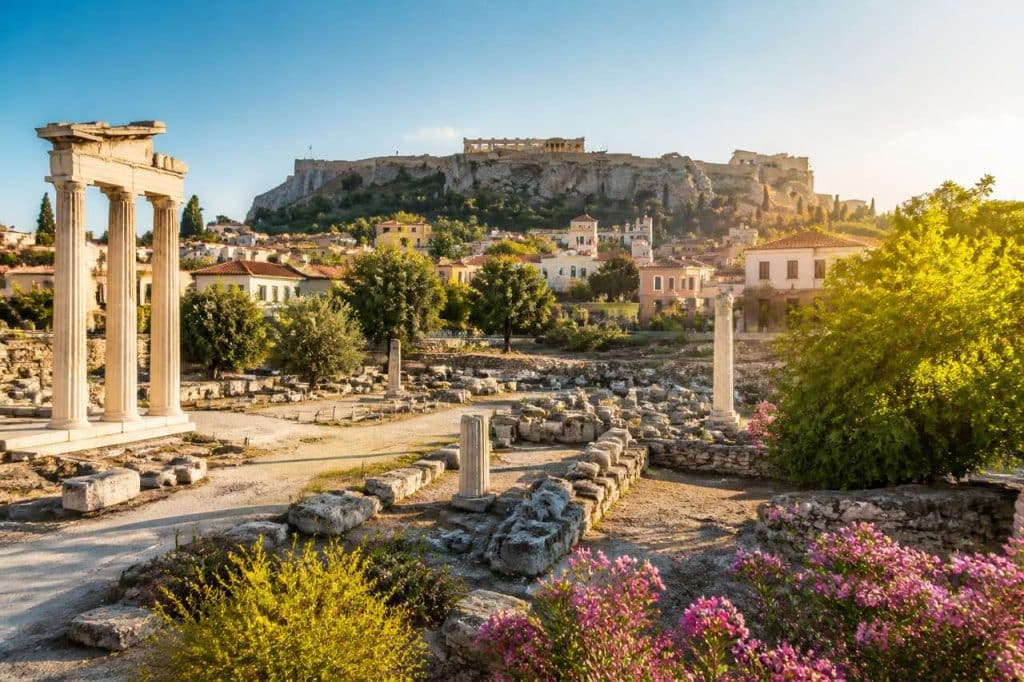 Sur les traces des philosophes : explorez l'agora de l'ancienne Athènes