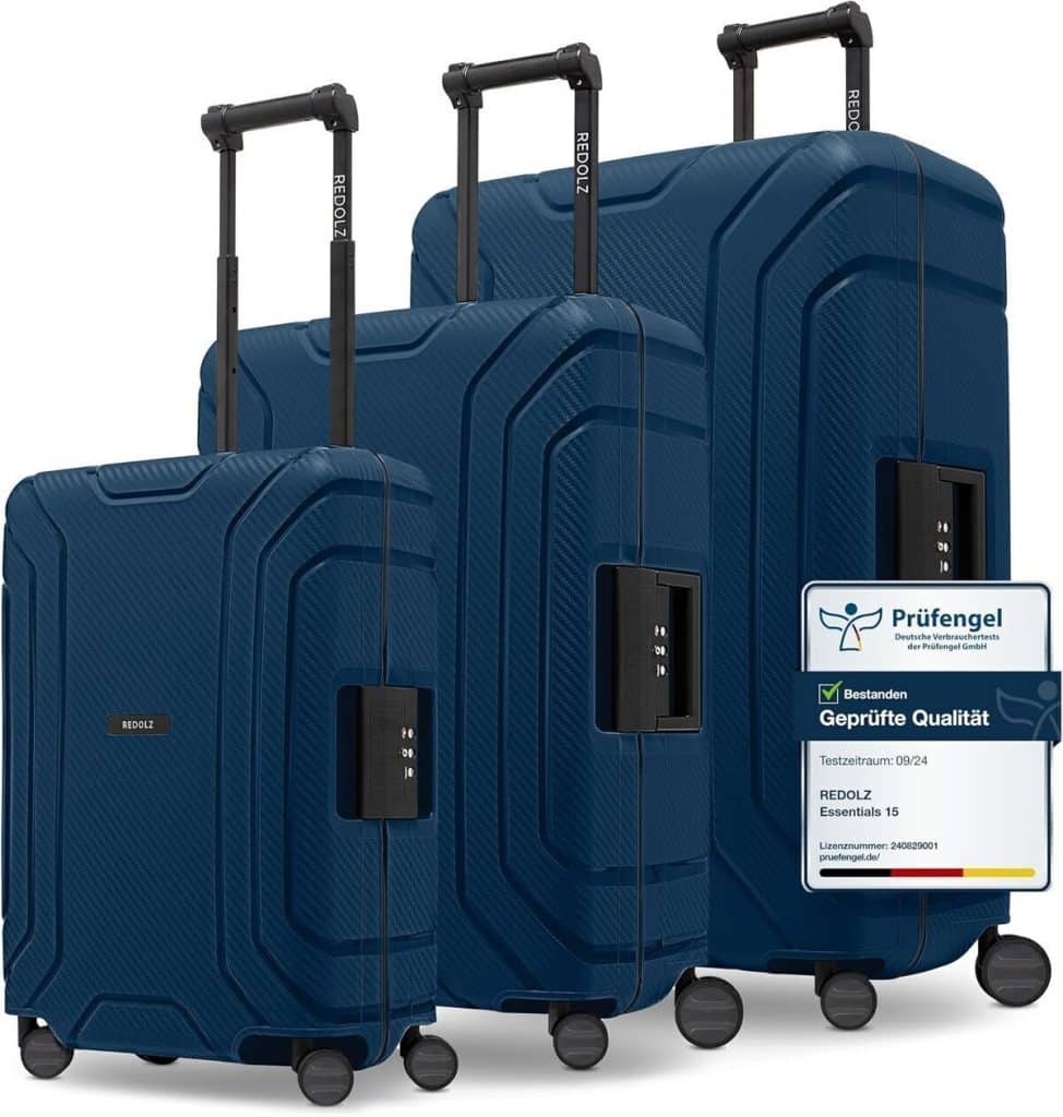 Test des valises rigides REDOLZ Essentials 15 : robustesse et sécurité