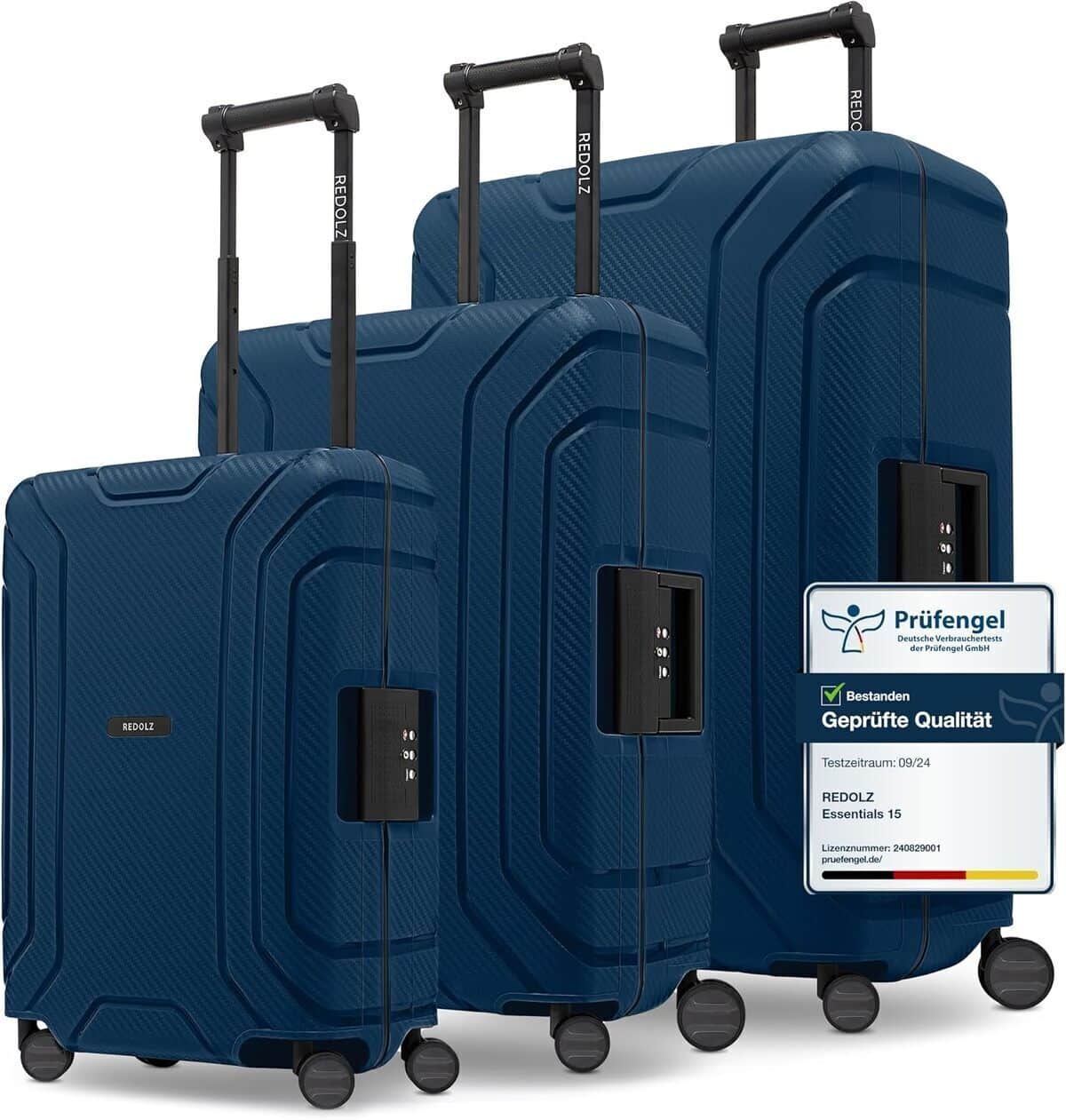 Test des valises rigides REDOLZ Essentials 15 : robustesse et sécurité