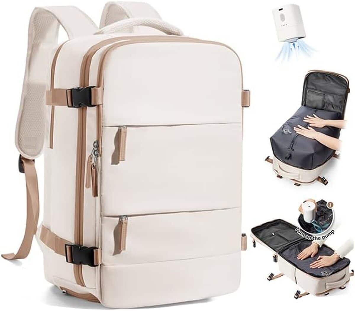 Test du sac à dos sous vide SZLX 40x30x20 pour le voyage