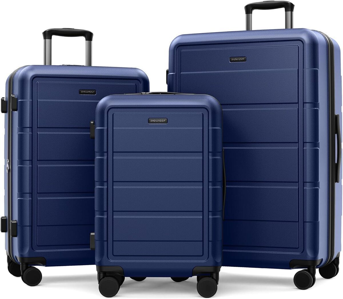 Test : valises rigides SHOWKOO avec serrure TSA et roulettes à 360°